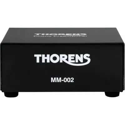 Kaufen Thorens MM-002 Schwarz Phono Vorverstärker Für MM Tonabnehmer | Neu • 149€