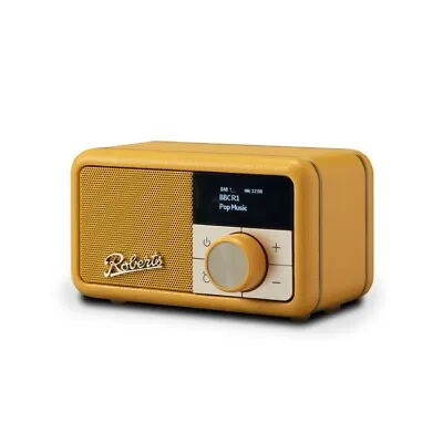 Kaufen Roberts Revival Petite Tragbares DAB/FM-Radio Und Bluetooth-Lautsprecher Gelb • 94.85€