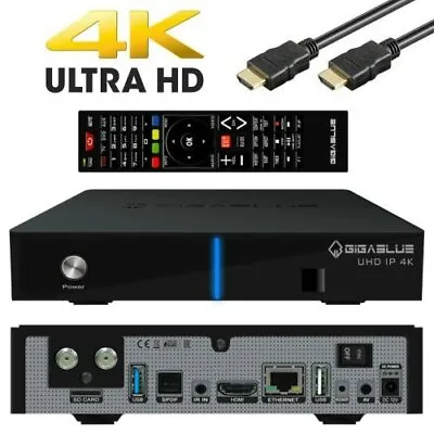 Kaufen GigaBlue UHD IP 4K Single DVB-S2X Tuner Multiroom Ultra HD IP Box Receiver  • 119.90€