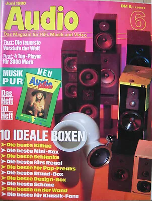 Kaufen Audio 6/90 Denon DCD-3560, Pioneer PD-93, Denon DCD-3560, Denon PMA-360 • 7€