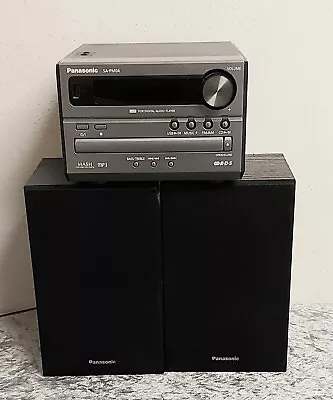 Kaufen Musik Audio Stereo Anlage Panasonic SA-PM04, Radio CD MP3 USB  • 46€