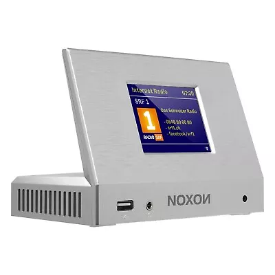Kaufen NOXON A120 WLAN - Audioadapter / HiFi-Tuner Silber / Spotify / 3.2 ZollDisplay • 199€