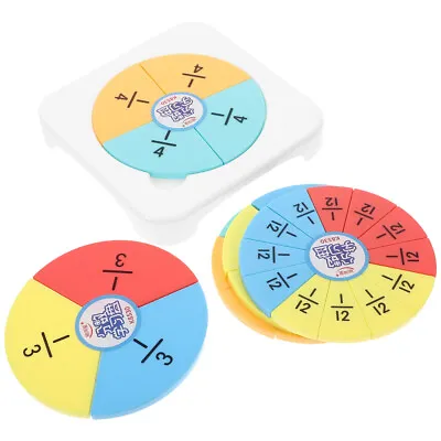 Kaufen  Bruchkreise Montessori-Mathematik Bruch-Lern-Disk Spielzeug Spielzeuge Der • 12.79€