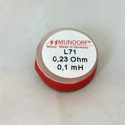 Kaufen Mundorf L71-0,10 Luftspule 0,10 MH 0,71 Mm Draht 0,23 Ohm Induktivität • 4.29€