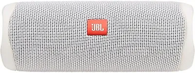 Kaufen JBL Flip 5 Tragbarer Wasserdichter Bluetooth Party Boost Lautsprecher Weiß • 126.58€