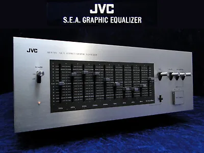 Kaufen Graphischer Equalizer JVC SEA-50 Sound Effect Amplifier Vintage Stereo 10Band EQ • 279.99€