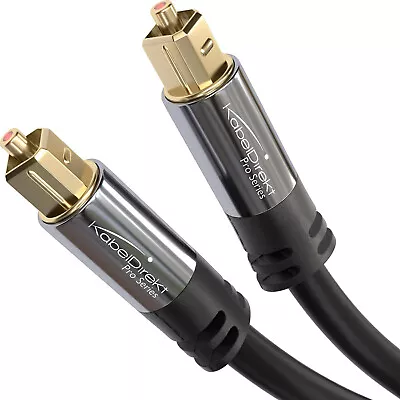 Kaufen KabelDirekt TOSLINK-Kabel Optisches Audiokabel 1,5 M Glasfaserkabel Für Soundbar • 4.99€