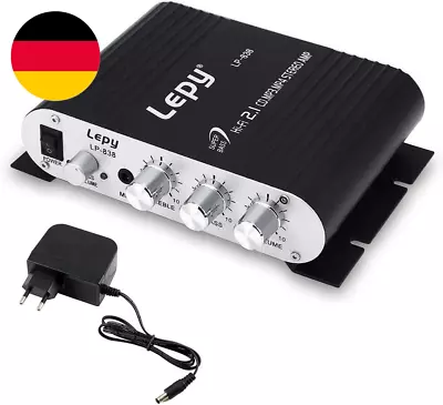 Kaufen LEPY LP-838 Auto Channel Verstärker Stereo Subwoofer Audio Zubehör (Schwarz) Led • 35.73€