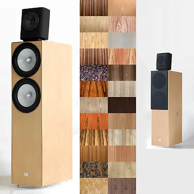 Kaufen 48 Holzfurniere, 3-Weg,koaxial - Lautsprecherbox ClarityVox Andante 140 H, Stück • 529€