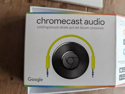 Kaufen Google Chromecast Audio Digital Media Streamer RUX-J42 WiFi OVP • 30.50€
