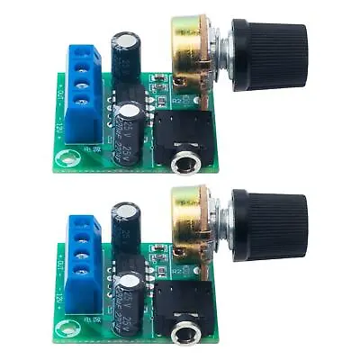 Kaufen 2Pcs LM386 Mini Audio Verstärker Lautstärkeregler Für Lautsprecher Sound • 7.78€