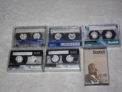 Kaufen   7 MCs Musikkassetten --  SCOTCH (C-45/BX-90/BX-60/XSII-90) (bespielt!?)   • 6€