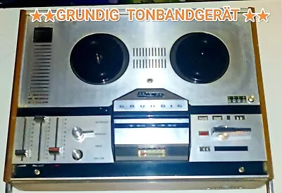 Kaufen GRUNDIG Tonbandgerät / Tonbandkoffer  TK146 In Toller Echtholzerkleidung • 129.99€