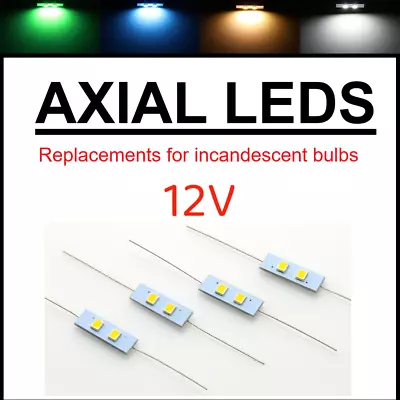 Kaufen 12V Axial FE Meter Lampe Glühbirne Licht LED Ersatz Für HiFi Stereo Reparatur • 1.86€