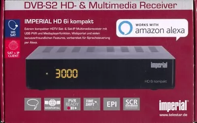 Kaufen Imperial HD 6i Kompakt Sat - Receiver, Auch Geeignet Für Sat Over IP + Unicable • 35€
