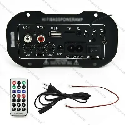 Kaufen Auto Bluetooth HiFi Bass Audio Verstärker Amplifier USB TF MP3 FM 220V/50W Kits • 18.99€