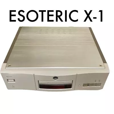 Kaufen Esoteric X-1 Famous CD Player Aktiv Artikel Selten Audio Equipment • 1,868.90€