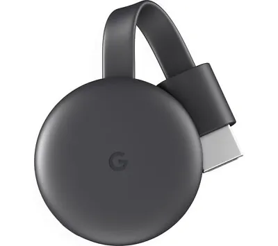 Kaufen Google Chromecast 3. Generation HD Digital Media Streamer - Anthrazit GA00439 BRANDNEU • 49.15€