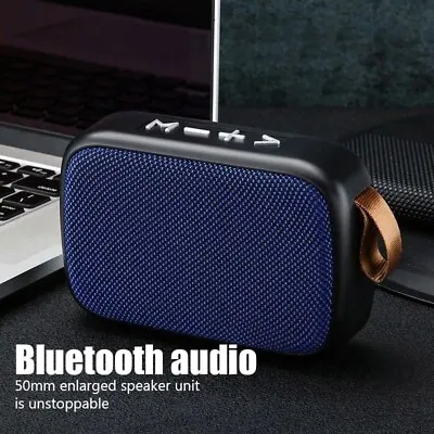 Kaufen Kabelloser Bluetooth Lautsprecher Mini Subwoofer Unterstützung TF Karte Kleiner Radio Player Ausgang • 13.38€