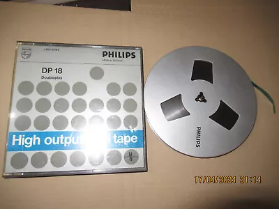 Kaufen Philips  Tonbandspule (Alu Optik) - 18cm - Top 70er/Engl.  - P 22 • 22.99€