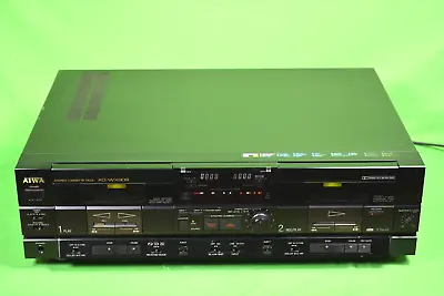 Kaufen AIWA AD-WX909 Doppel Stereo Kassettendeck Mit 3 KÖPFEN - Gewartet/Audio/E202 • 700.66€