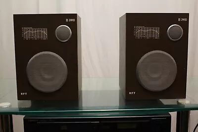 Kaufen Ddr Rft B2410 Hifi Bassreflex Speakers Lautsprecher Boxen Made In Gdr 1a • 80€