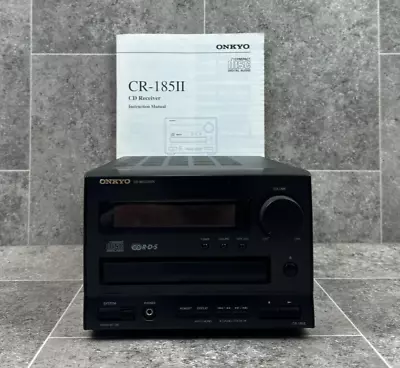 Kaufen Onkyo CR-185II Stereo-Receiver CD Player CD Receiver CR 185 Teildefekt #44 • 49€
