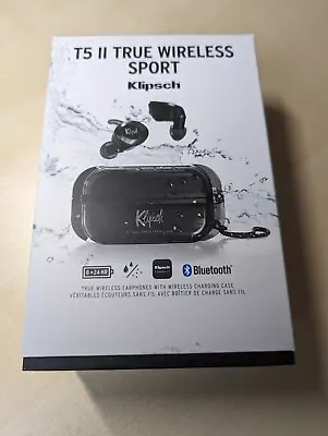 Kaufen Klipsch T5 II True Wireless Sport Schwarz Kopfhörer  Fitnessstudio • 99€