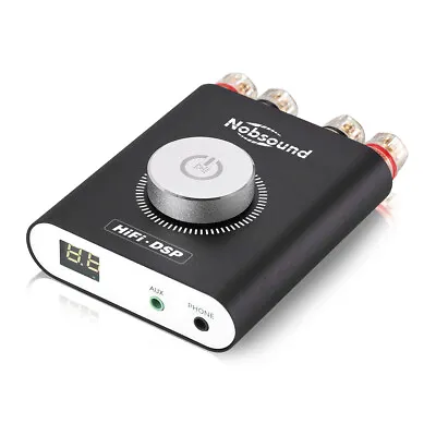 Kaufen HiFi Digital Leistungsverstärker Bluetooth 5.0 Audio Receiver Desk Amp 100W×2 • 36.55€
