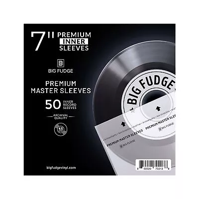 Kaufen BIG FUDGE Premium Master Schallplatten Innenhüllen - 12  X 50 STK. - • 22.09€