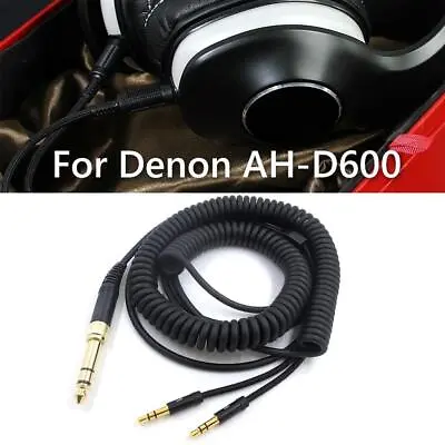 Kaufen # Wired Headset Spring Audio Cable For Denon AH-D7100/D9200 HiFi Cord Accessorie • 15.10€