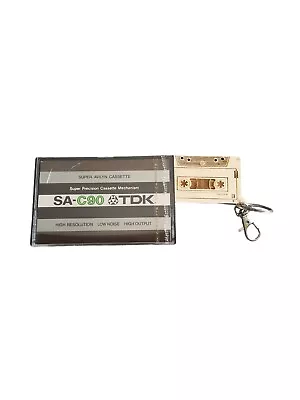 Kaufen TDK SA-C90.Audio-Cassette,MC,Leer Kassette.Neu&Ovp.KOSTENLOSER SCHLÜSSELANHÄNGER • 18€