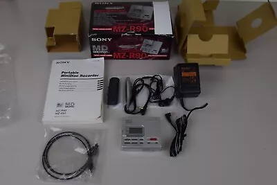 Kaufen Sony Mz-r90 Md-recorder Portable Discman Silber Rar Top Zustand ZubehÖr & Ovp • 449€