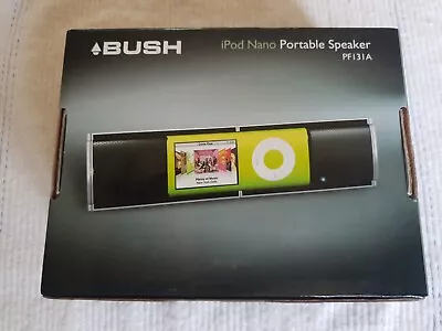 Kaufen Bush IPod Nano Tragbarer Lautsprecher PF131A Vierte Generation Verpackt  • 17.40€