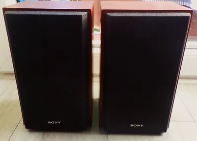 Kaufen 2 Lautsprecher HiFi-Boxen SONY SS-CEH10 24x15x14cm~~Mahagoni-Finish~~makellos • 29.90€
