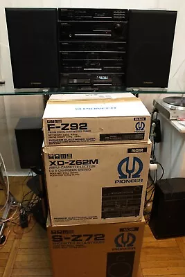 Kaufen HIFI Stereo Anlage Pioneer XD-Z62M Pioneer F-Z92 Pioneer S-Z72 Made In Japan TOP • 295€