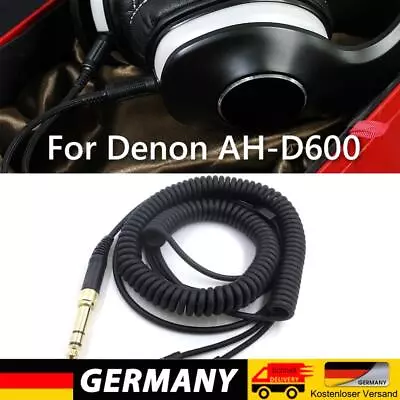 Kaufen Wired Headset Spring Audio Cable For Denon AH-D7100/D9200 HiFi Cord Accessories • 15.10€