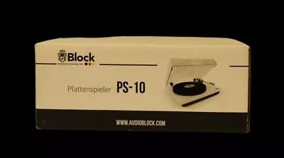 Kaufen Block PS-10 Plattenspieler Mit USB Weiß • 333.95€