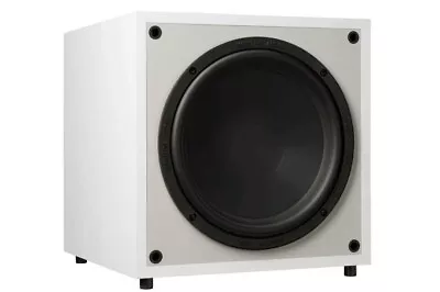 Kaufen Subwoofer Aktiv Monitor Audio MRW-10 Weiß (Stück) | Frontfire Sub| NEU • 300€