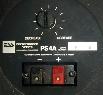 Kaufen ESS PS4A  - Weiche Anschluss ! AMT ! Crossover Heil Monitor Air Motion 2 Stück • 79.50€