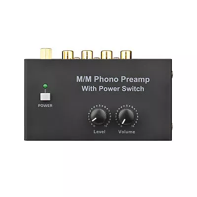 Kaufen M/M Phono-Vorverstärker Mit Netzschalter Ultrakompakter Vorverstärker Mit V4I8 • 21.83€