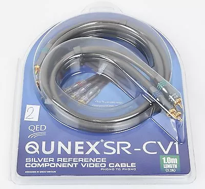 Kaufen QED Qunex SR-CV1 Component Video Oder Digital-Kabel 1,0 M UVP War € 135,00  • 63.36€