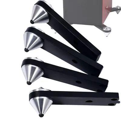 Kaufen 4Stücke Kombinierter Typ HIFI Lautsprecher GerätefÜße Absorber Dämpfer Feet • 58.91€