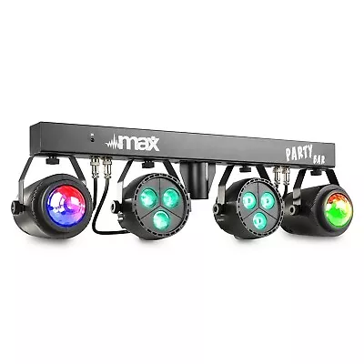 Kaufen MAX  Partybar1  LED Lichtanlage Mit Stativ Und IR-Fernbedienung! Lichtset! RGBW! • 169.95€