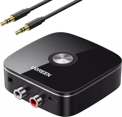 Kaufen UGREEN Bluetooth Audio Adapter HiFi 5.0 Empfänger Mit Cinch Klinke...  • 27.86€