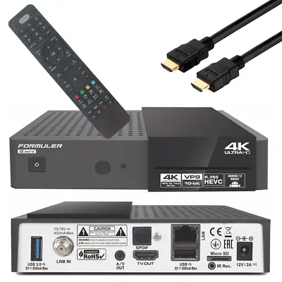 Kaufen Formuler 4K Ultra HD Satellite- IPTV Receiver  Android, WLAN, Kartenleser, MYTV • 79.90€