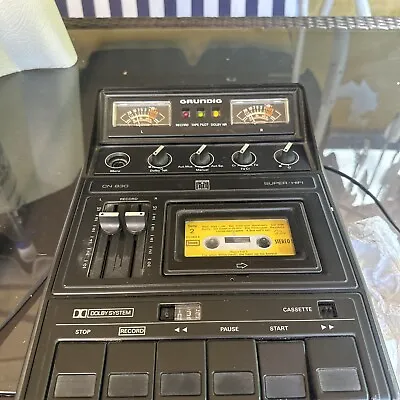 Kaufen GRUNDIG CN 830 Super HiFi Kassettenrecorder Tape Deck Dolby NR Vintage Retro • 99€