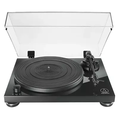 Kaufen Audio Technica AT-LPW50 Vinyl Schallplattenspieler Plattenspieler - Holzbasis Klavier Schwarz • 358.34€