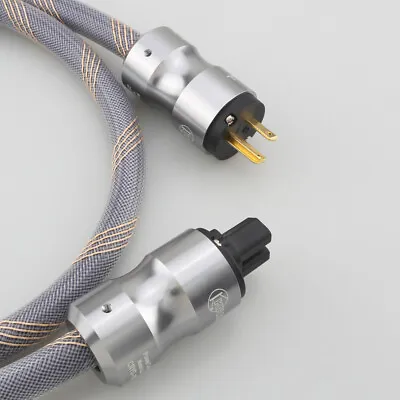 Kaufen Krell Audiophile OFC HiFi Audio Power Cable US EU Schuko AC Main Supply Cord • 26.18€