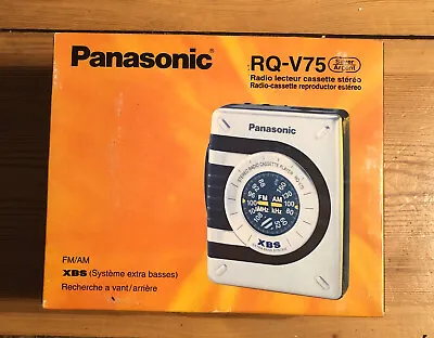 Kaufen Cassette Player Walkman PANASONIC RQ-V75 Retro FM/AM Tuner Neu • 65€